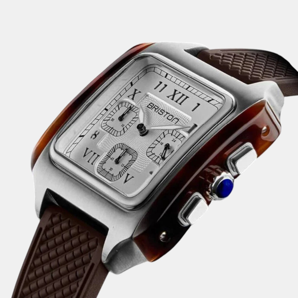 Briston Men Quartz White Dial Analog Rubber Watch 251838.SA.T.2.FBR-2