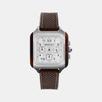 Streamliner Kennedy Men Quartz White Dial Chronograph Rubber Watch 251838.SA.T.2.FBR