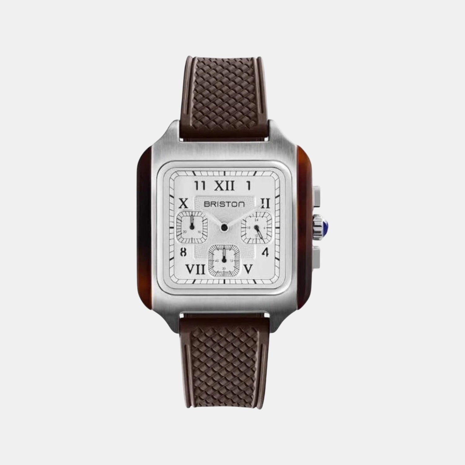 Streamliner Kennedy Men Quartz White Dial Chronograph Rubber Watch 251838.SA.T.2.FBR