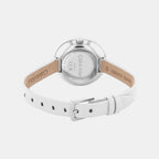 Confidence Women Quartz Silver Dial Analog Leather Watch 25200026