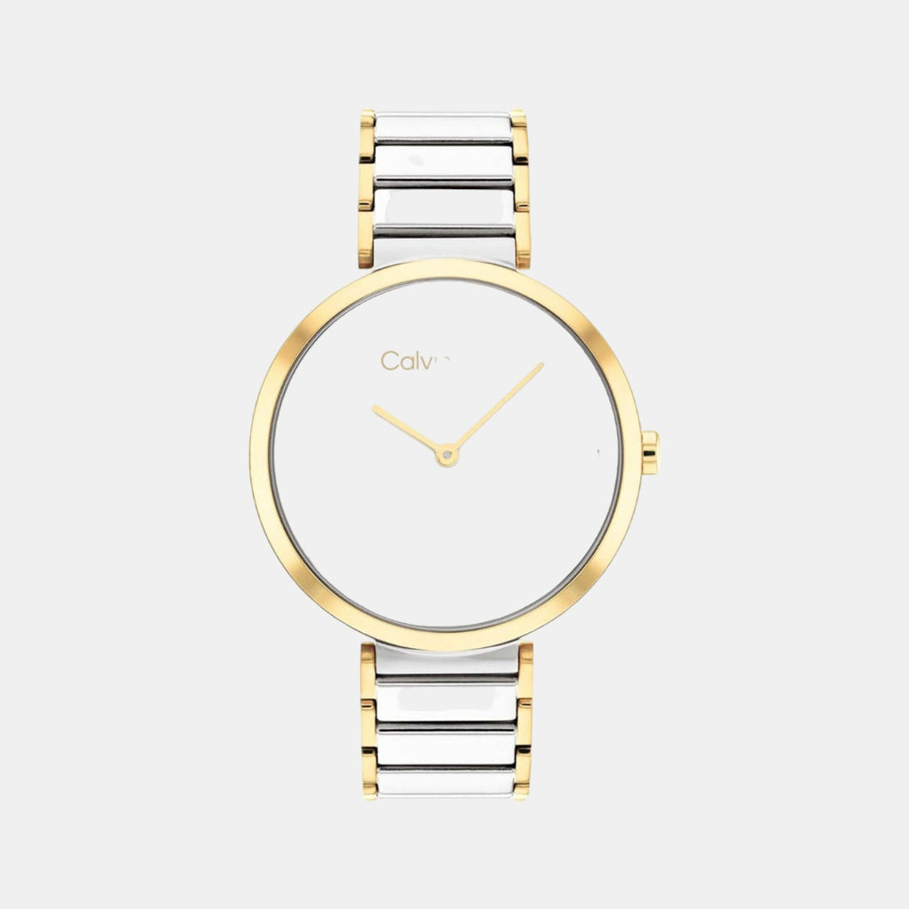 Calvin Klein Round White Analog watch