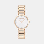 Minimalistic T Bar Women Quartz Grey Dial Analog Stainless Steel Watch 25200140
