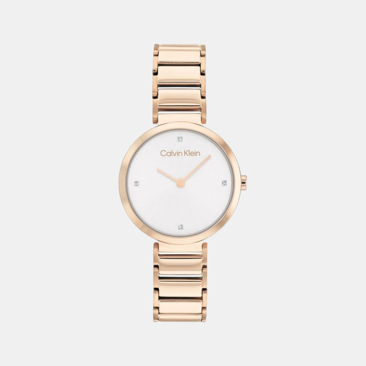 Minimalistic T-Bar Women Quartz Grey Dial Analog Stainless Steel Watch 25200140