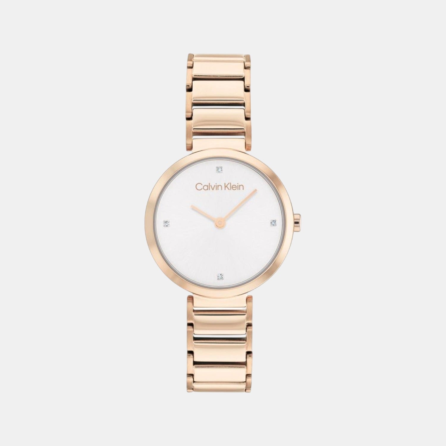 Minimalistic T Bar Women Quartz Grey Dial Analog Stainless Steel Watch 25200140