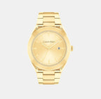Calvin Klein Round Gold Analog watch