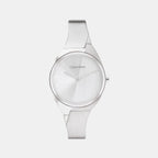 Charming Women Quartz Silver Dial Analog Stainless Steel Watch 25200234