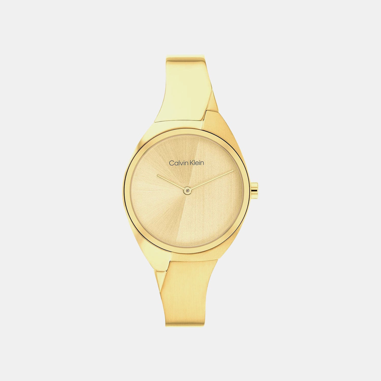 Charming Women Quartz Gold Dial Analog Stainless Steel Watch 25200235