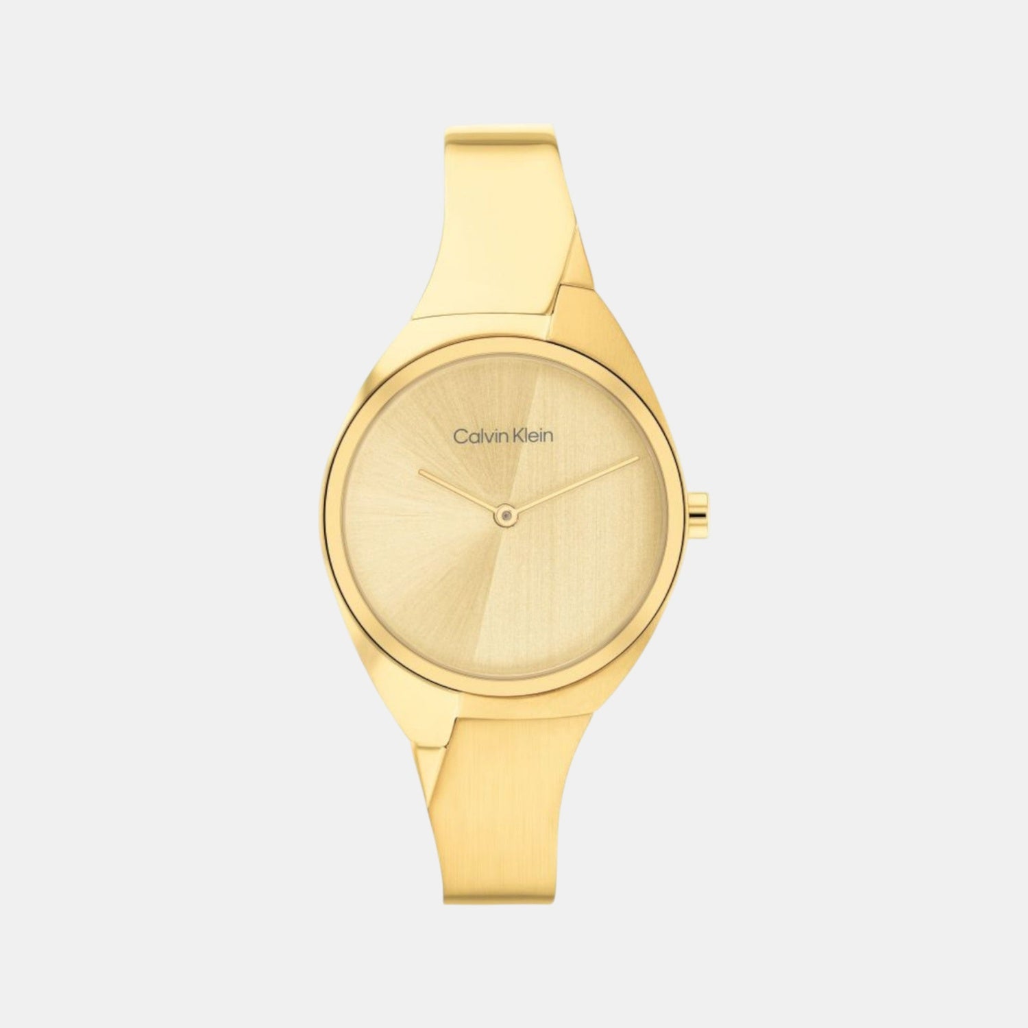 Charming Women Quartz Gold Dial Analog Stainless Steel Watch 25200235