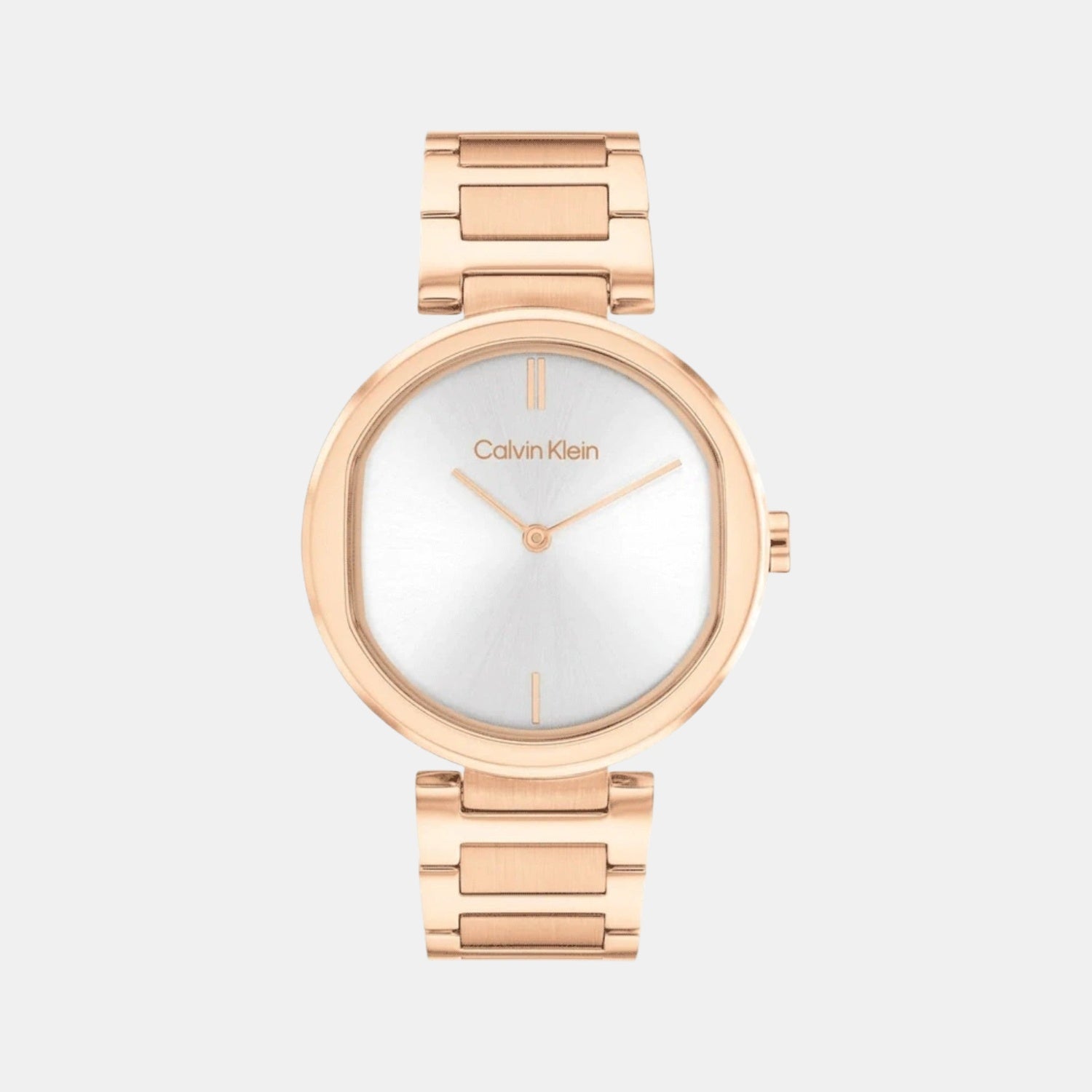 Ck Sensation Women Quartz White Dial Analog Stainless Steel Watch 25200253