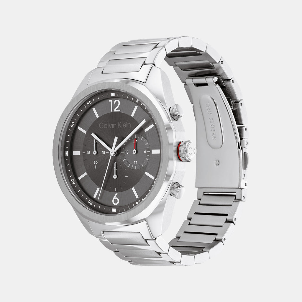 Calvin Klein Men Round Grey watch