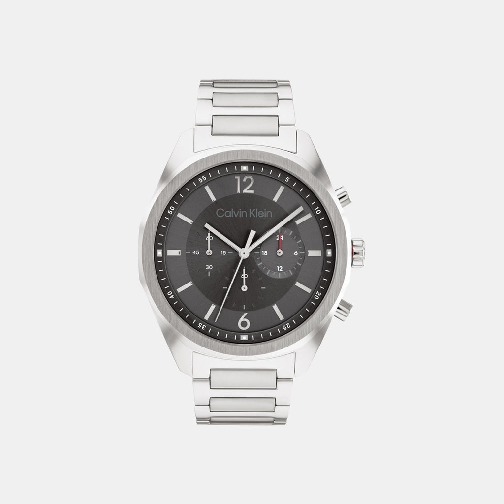 Calvin Klein Round Grey Chronograph watch