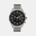 Ck Force Men Quartz Black Dial Chronograph Stainless Steel Watch 25200267