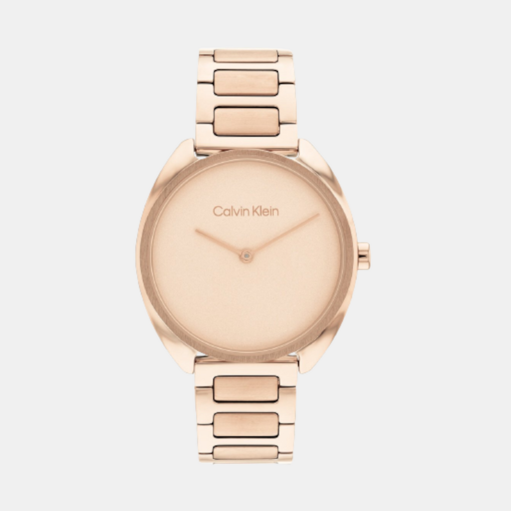 Calvin Klein Round Gold Analog watch