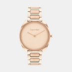 Calvin Klein Round Gold Analog watch