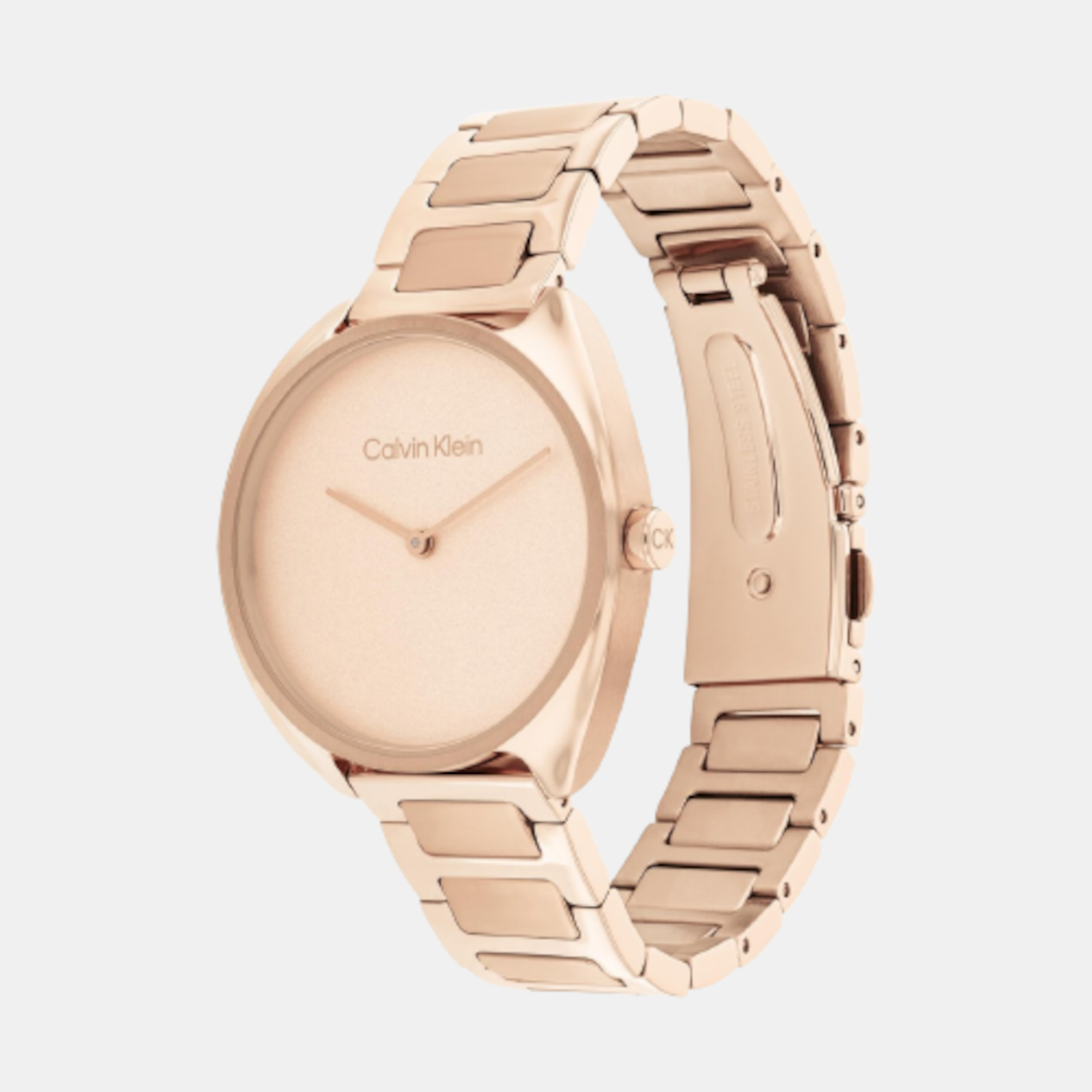Calvin Klein Women Round Gold watch