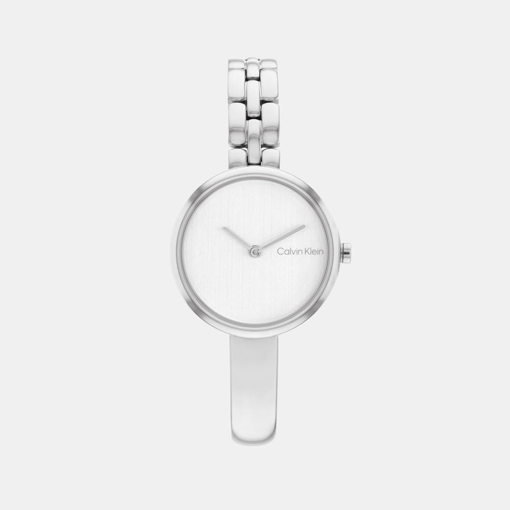 Calvin Klein Round Silver Analog watch