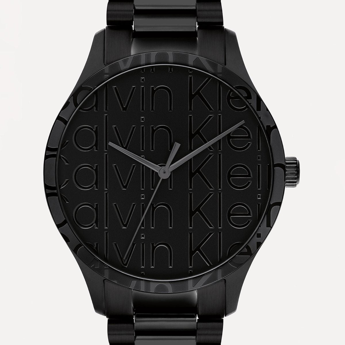 Iconic Unisex Quartz Black Dial Analog Stainless Steel Watch 25200344