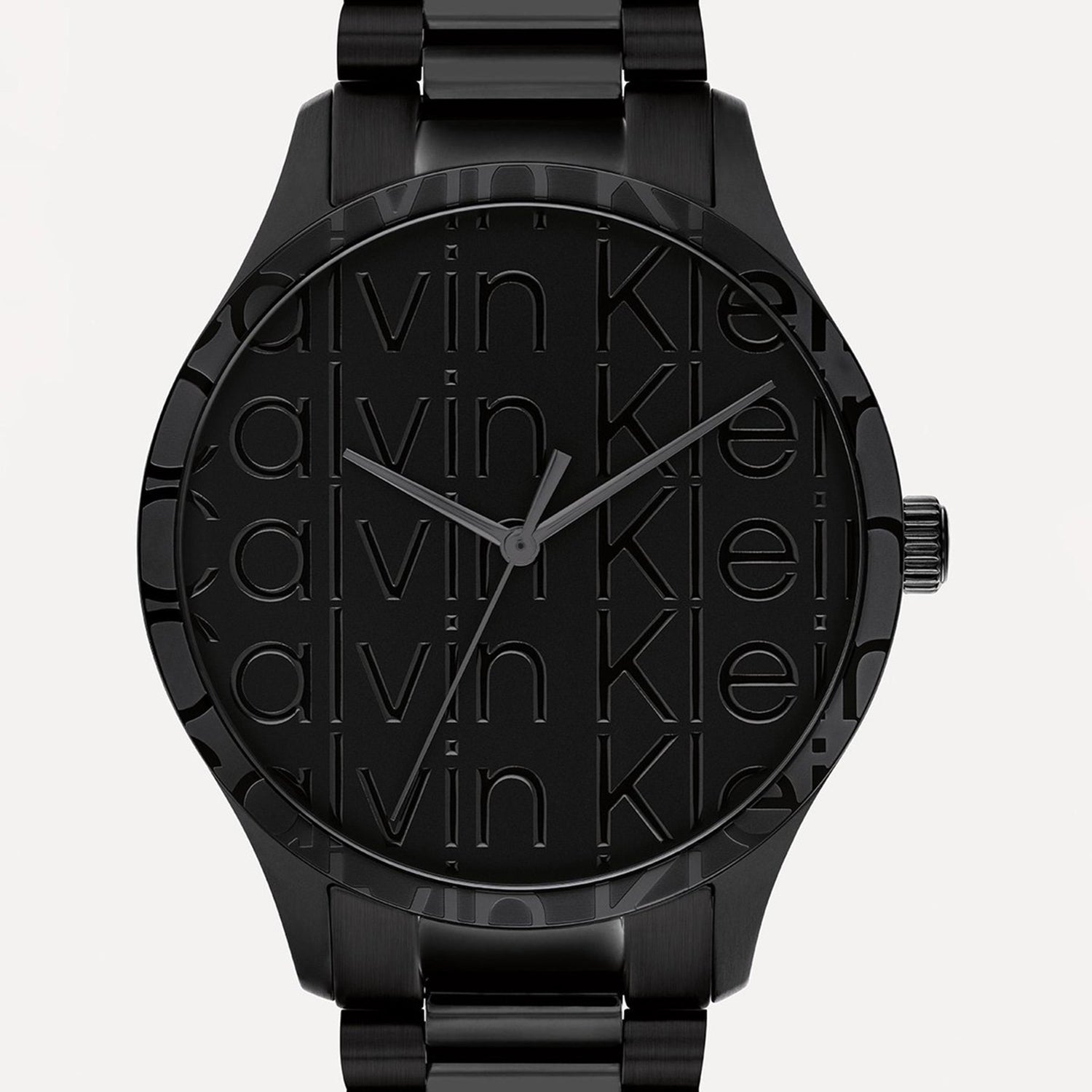 Iconic Unisex Quartz Black Dial Analog Stainless Steel Watch 25200344