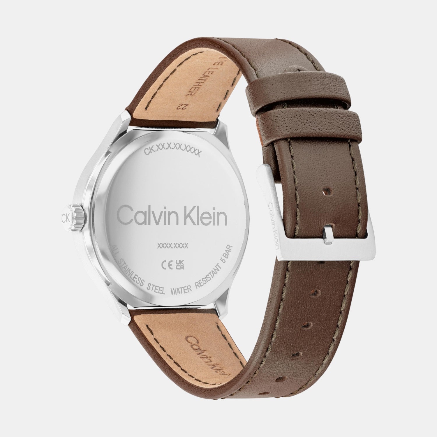 Men Quartz Black Dial Analog Leather Watch 25200354