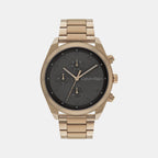 Impact Men Quartz Grey Dial Chronograph Stainless Steel Watch 25200357