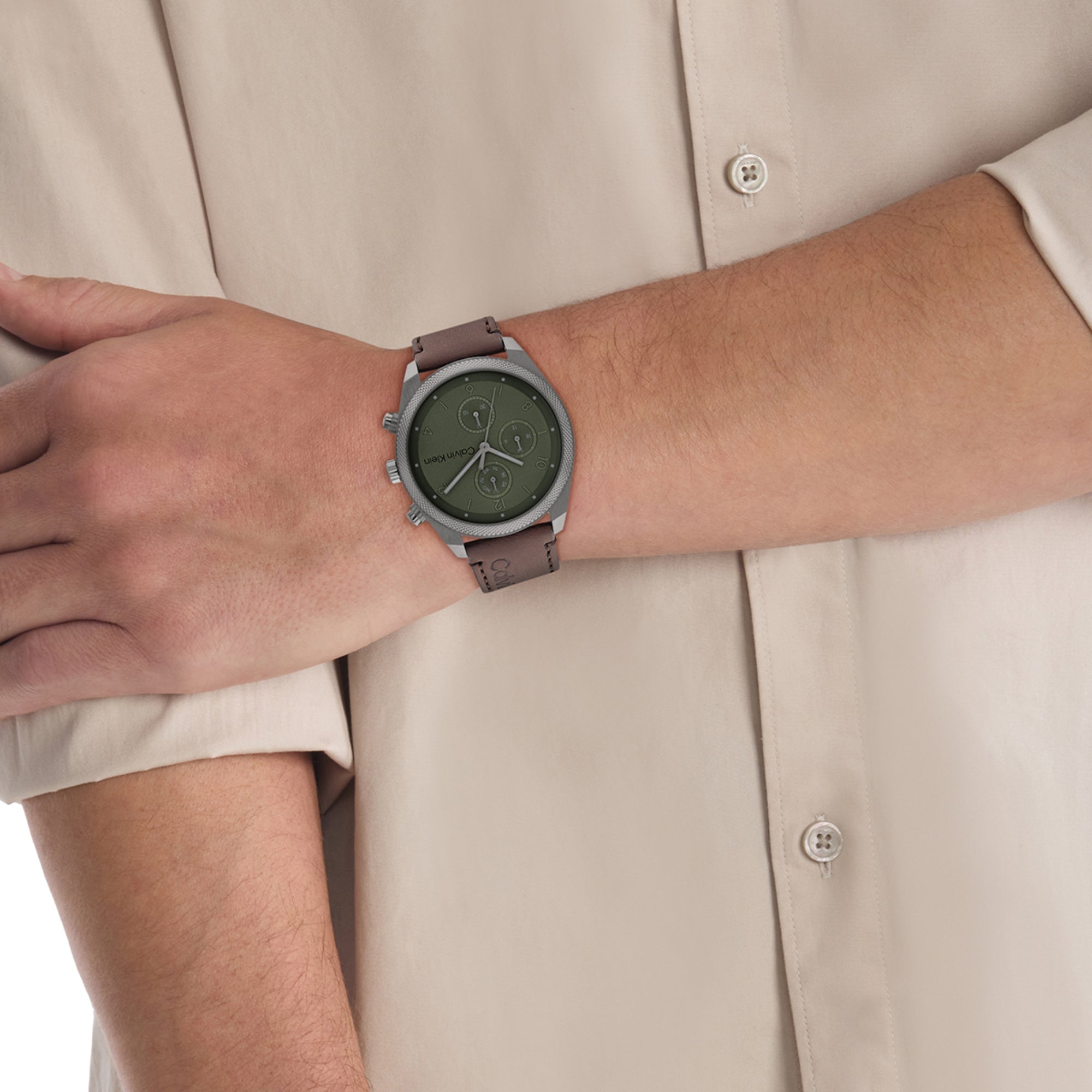 Calvin Klein Stainless Steel Round watch