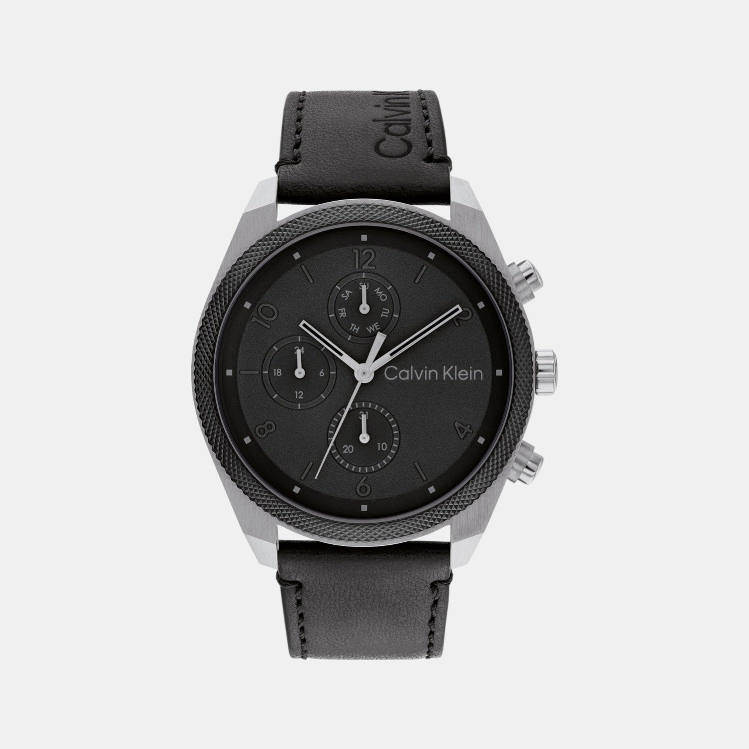 Calvin Klein Impact Men Black Chronograph Watch 25200364 – Just In Time