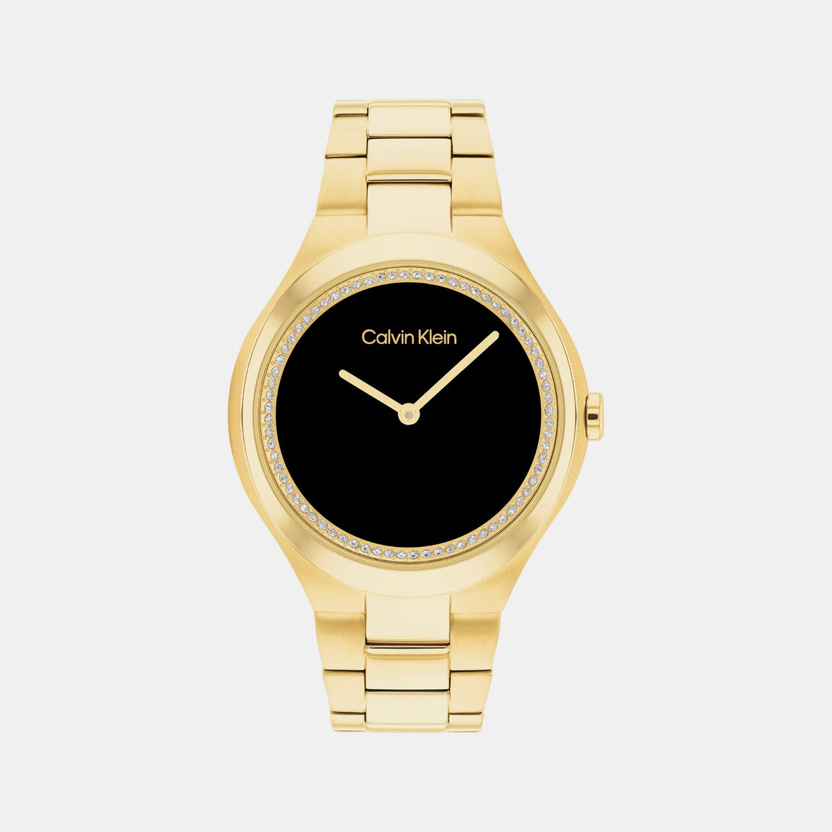 Admire Women Quartz Black Dial Analog Stainless Steel Watch 25200367