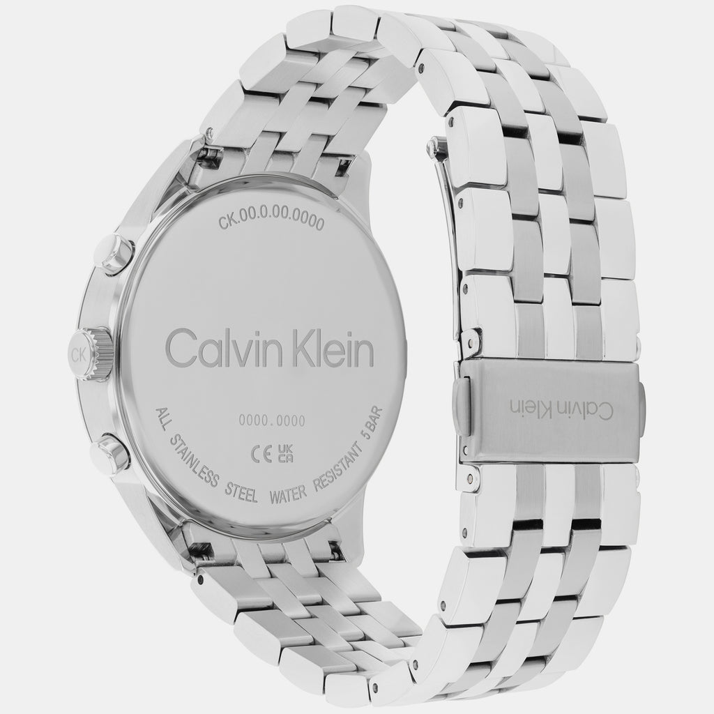 Calvin Klein Men Round Blue watch