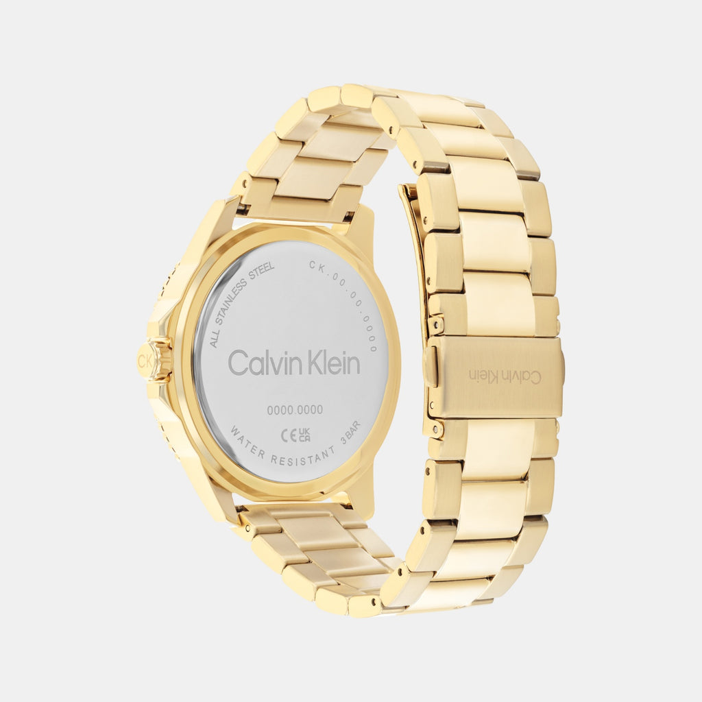 Aqueous Men Quartz Green Dial Analog Stainless Steel Watch 25200383