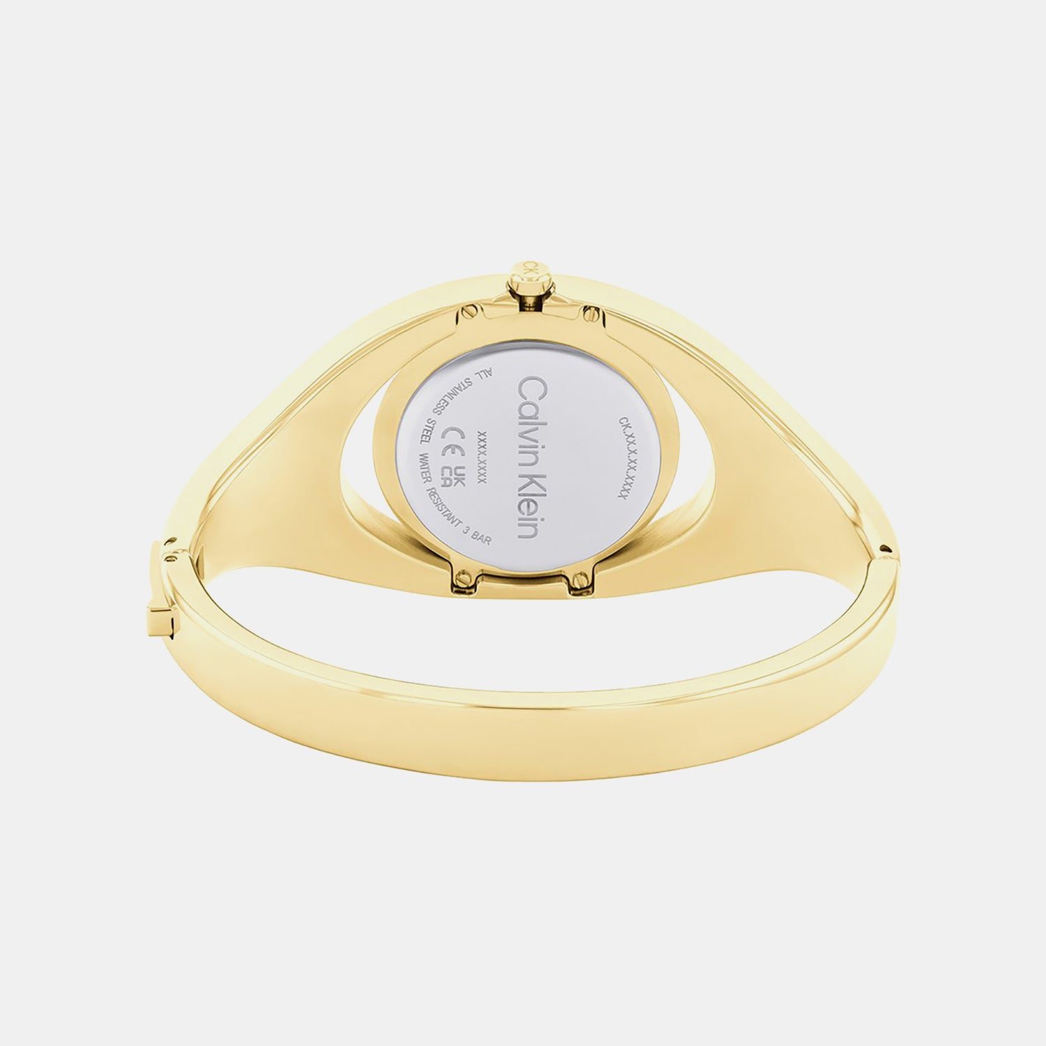 Ck Elation Women Quartz Champagne Dial Analog Stainless Steel Watch 25200391