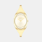 Calvin Klein Round Champagne Analog watch