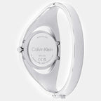 Ck Elation Women Quartz Black Dial Analog Stainless Steel Watch 25200392