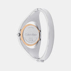 Calvin Klein Women Round Silver watch