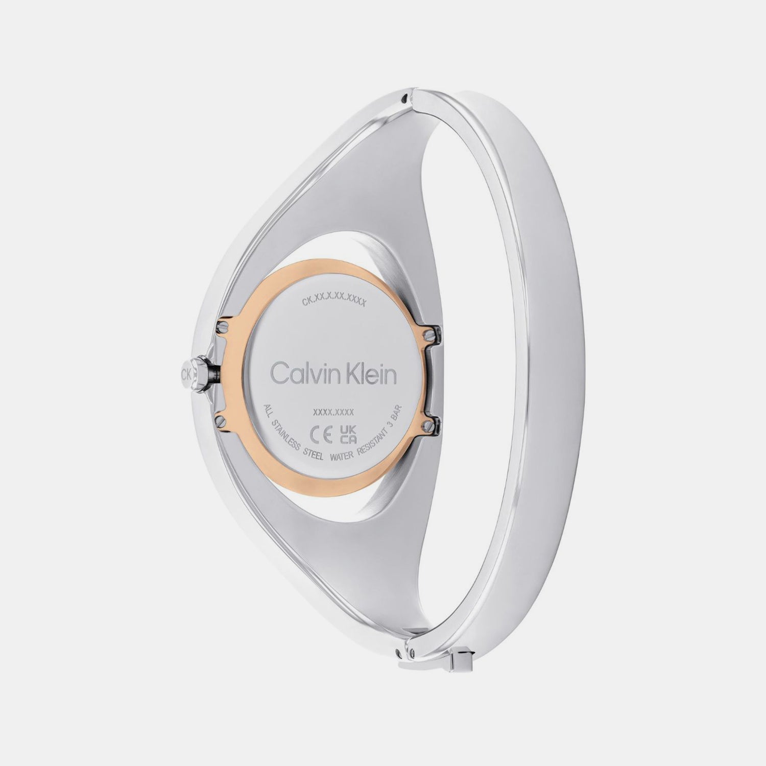 Calvin Klein Women Round Silver watch