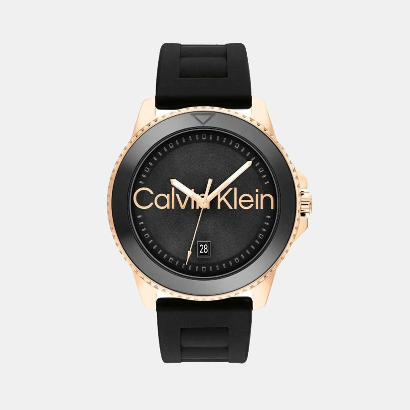 Calvin Klein Round Black Analog watch