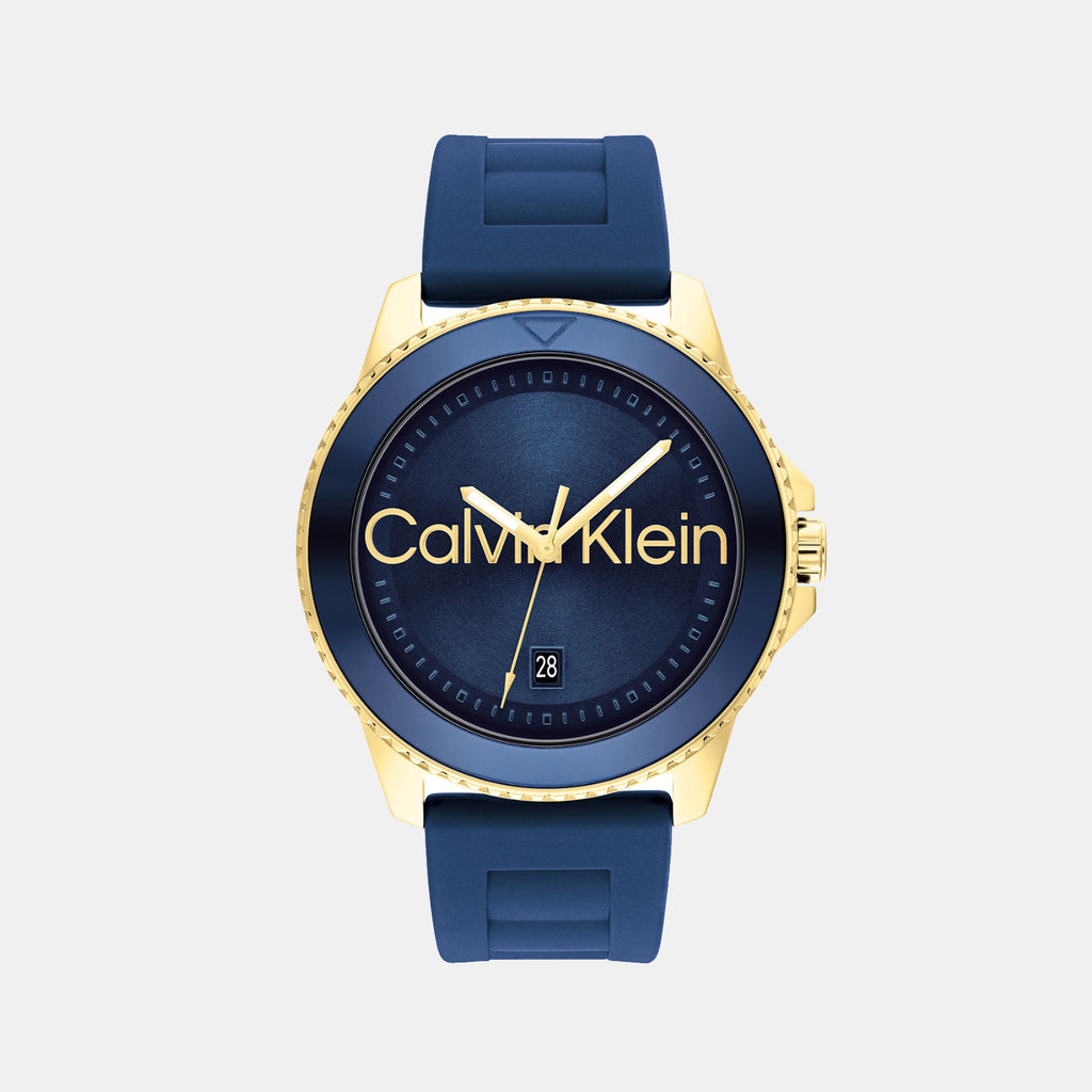 Calvin Klein Round Navy Analog watch