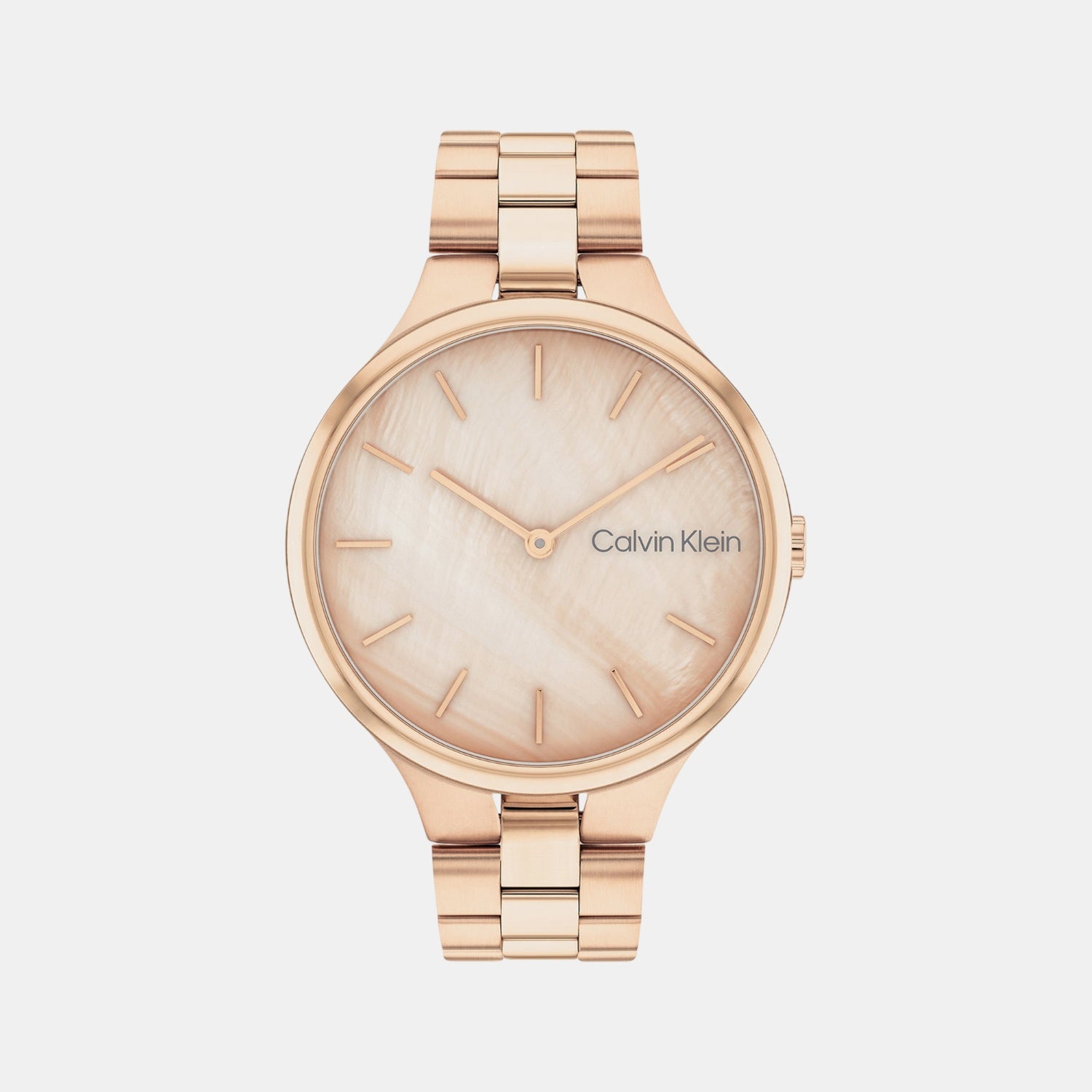 Calvin Klein Linked Women Mother Of Pearl Watch 25200427 – Just In Time