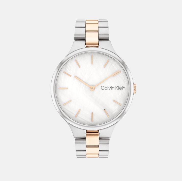 Calvin Klein Round White Analog watch