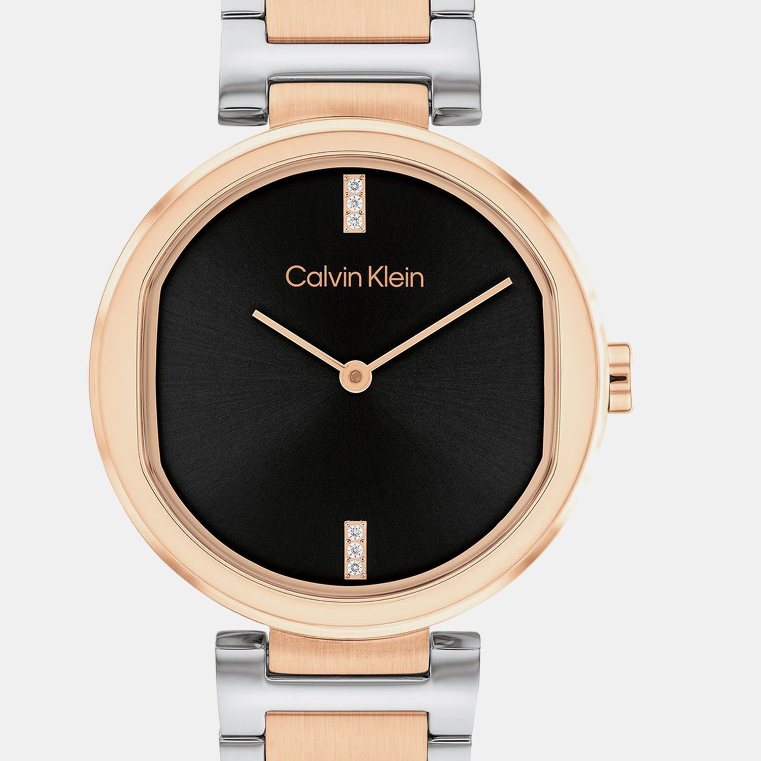 Ck Sensation Women Quartz Black Dial Analog Stainless Steel Watch 25200432