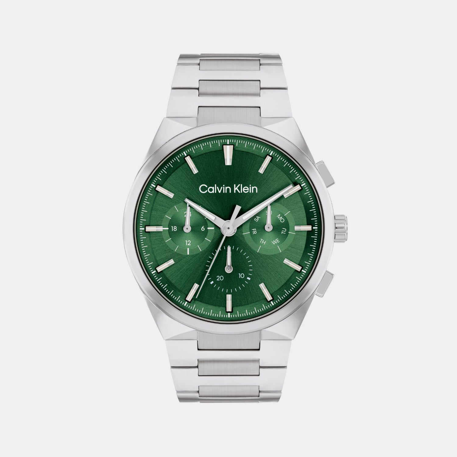 Calvin Klein Round Dark Green Multi-Function watch