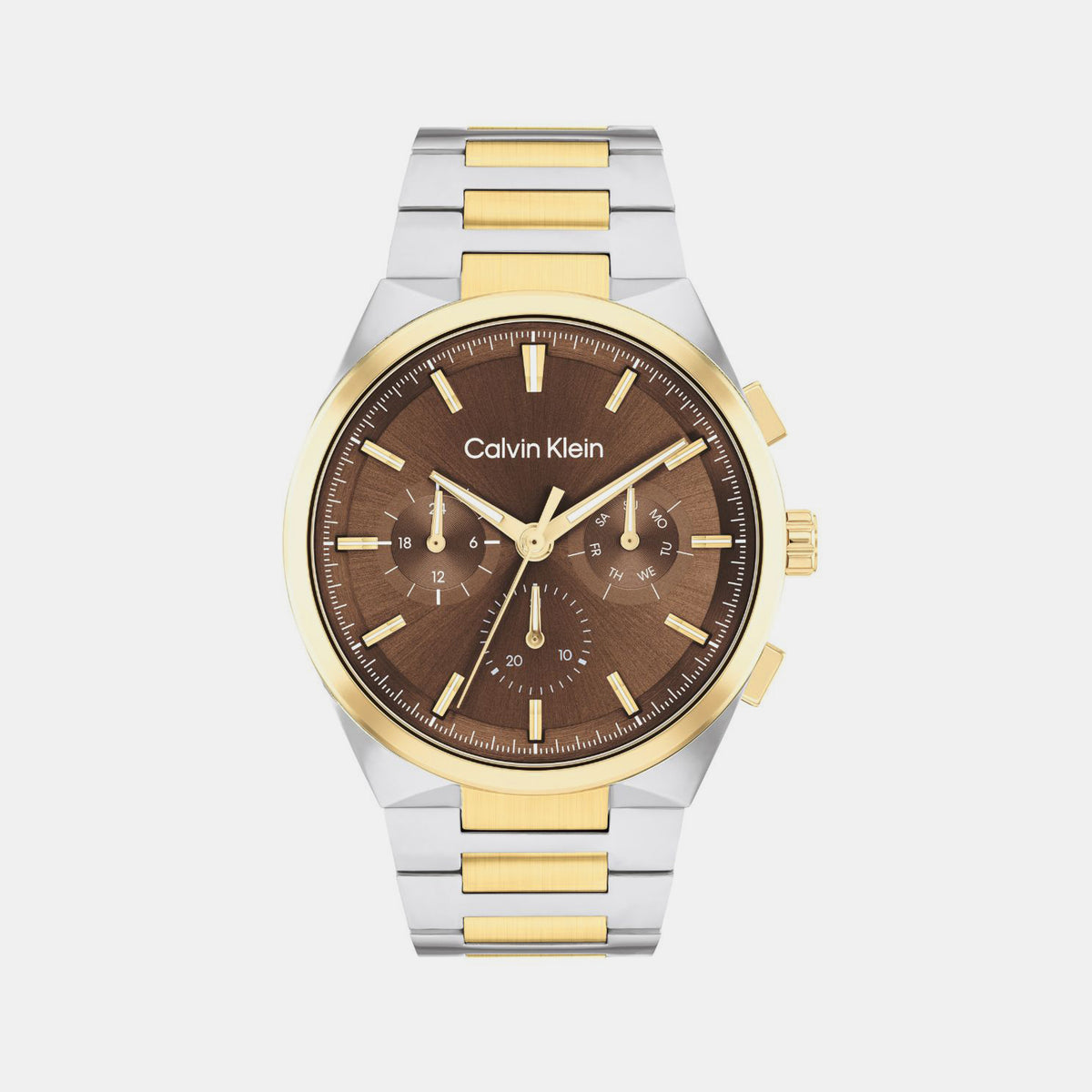 Calvin Klein Round Dark Brown Multi-Function watch