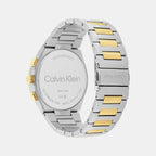 Calvin Klein Men Round Dark Brown watch