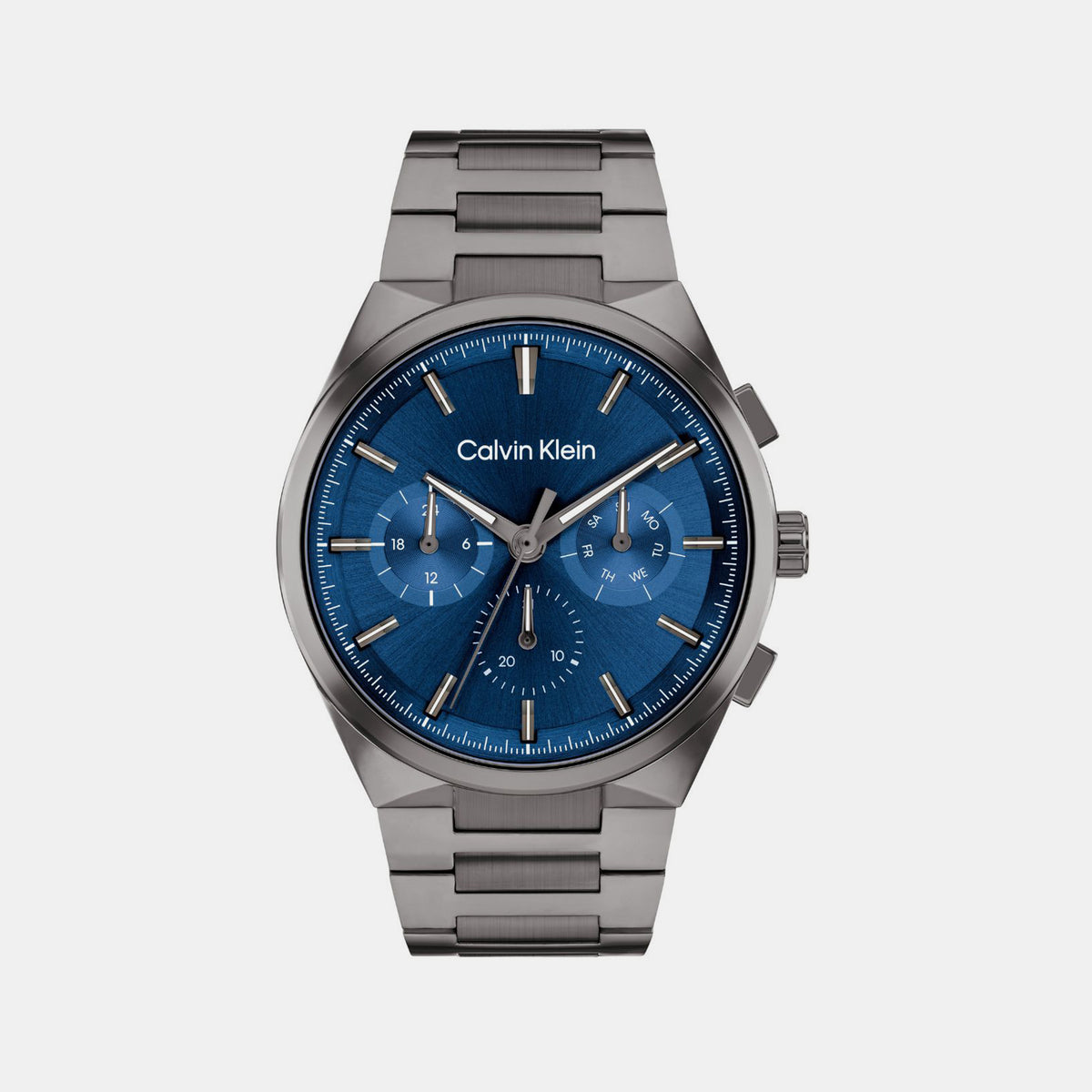 Calvin Klein Round Dark Blue Chronograph watch