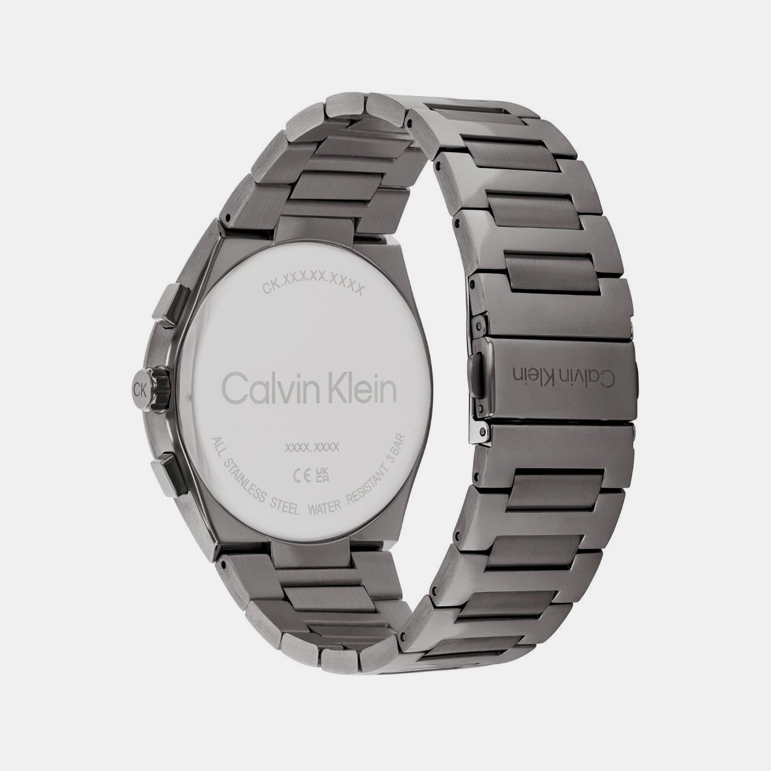 Calvin Klein Men Round Dark Blue watch