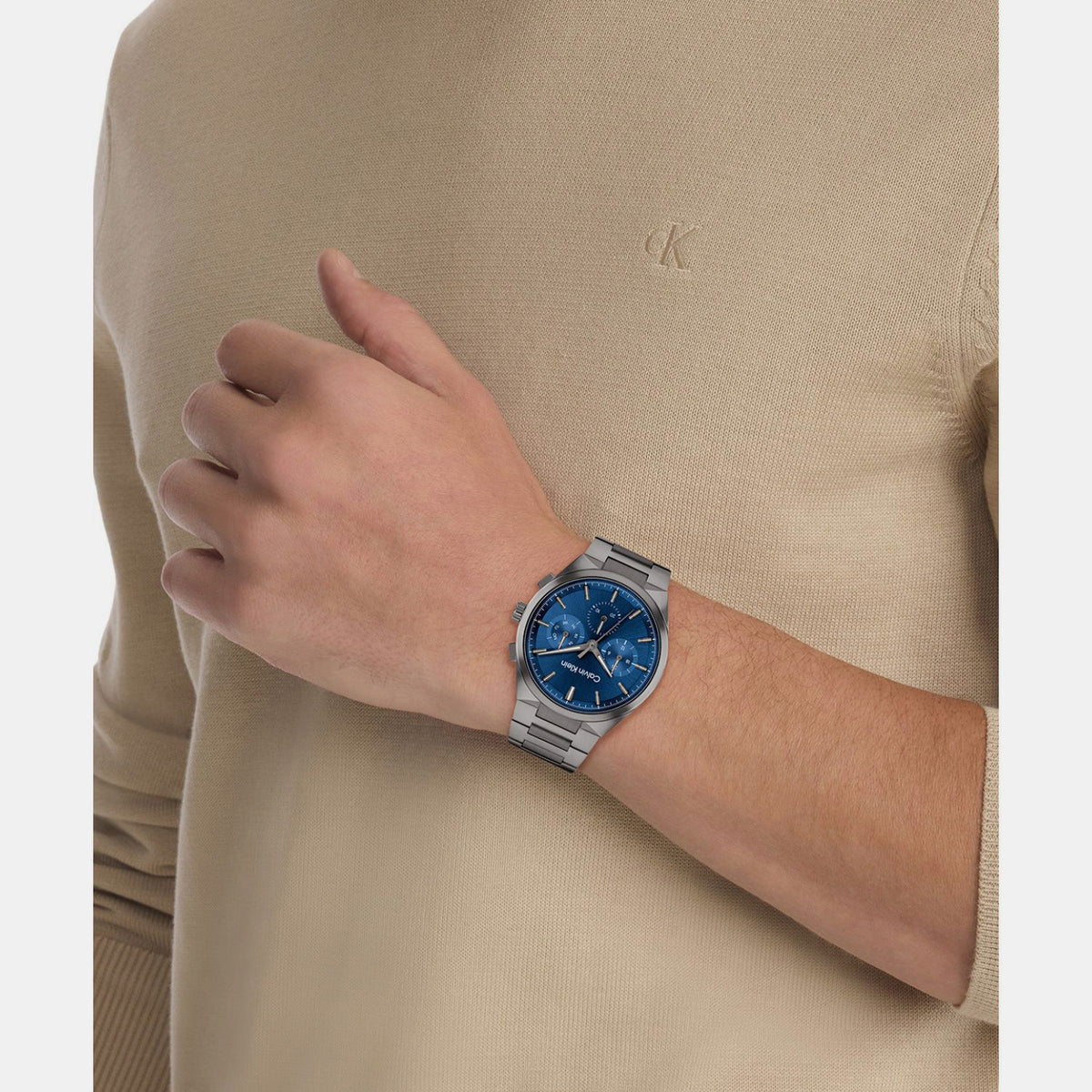 Calvin Klein Stainless Steel Round watch