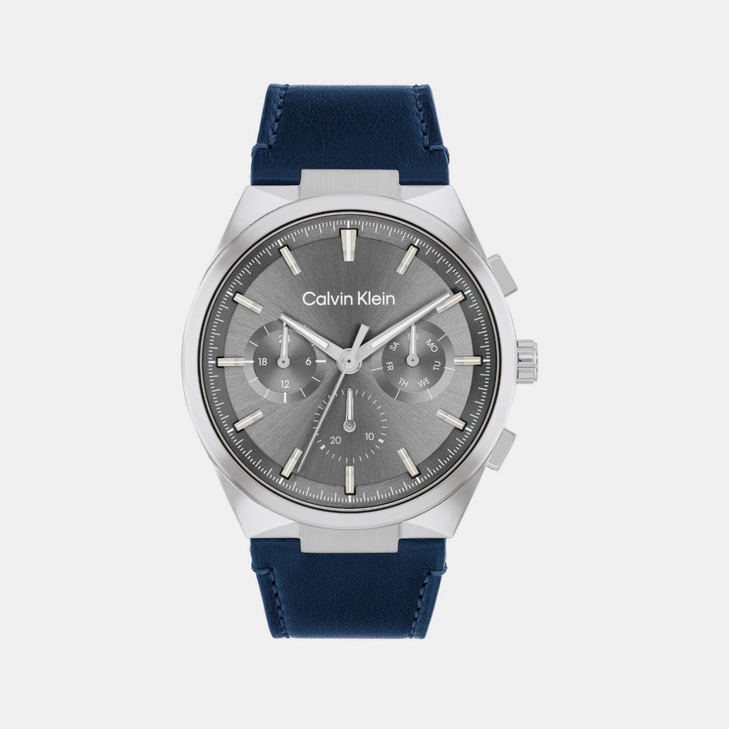 Calvin Klein Round Light Gunmetal Multi-Function watch