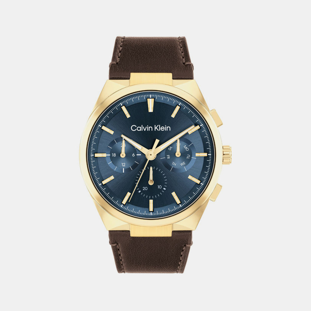 Calvin Klein Round Dark Blue Multi-Function watch