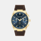 Calvin Klein Round Dark Blue Multi-Function watch