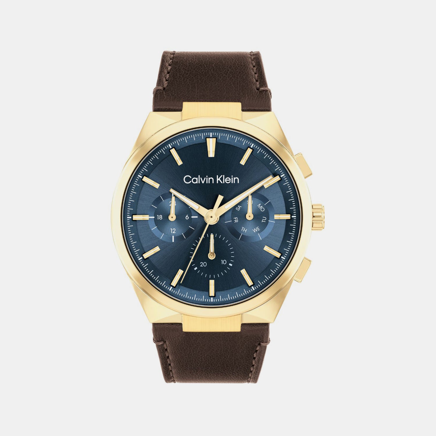 Calvin Klein Round Dark Blue Multi-Function watch