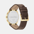 Calvin Klein Men Round Dark Blue watch